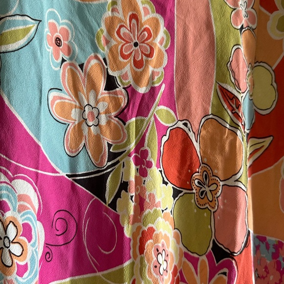 y2k floral vintage flowy maxi skirt 💐 - Picture 3 of 4